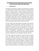 LAS AGENCIAS DE SOCIALIZACIÓN: FAMILIA, ESCUELA, IGLESIA, GRUPOS SOCIALES Y MEDIOS DE COMUNICACIÓN