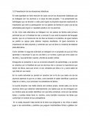 Presentación de las situaciones didácticas