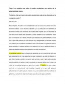 Los cambios que sufre el pueblo ecuatoriano por motivo de la gobernabilidad injusta