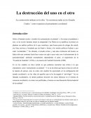 La destrucción del uno en el otro: análisis historiográfico a las cosmovisiones occidental y amerindia en EUA