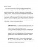 Análisis de mercado. Mercado Proveedor.Mercado Competidor