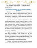 LA COMUNICACIÓN PERSUASIVA