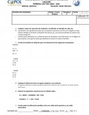 Química III Bachillerato