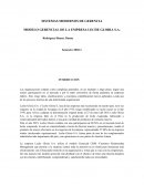 MODELO GERENCIAL DE LA EMPRESA LECHE GLORIA S.A.