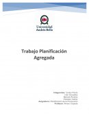 TRABAJO PLANIFICACIÓN AGREGADA
