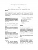 DETERMINACIÓN DEL VALOR DE ACIDEZ DE UNA GRASA