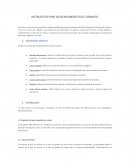 INSTRUCTIVO PARA DILIGENCIAMIENTO DEL FORMATO