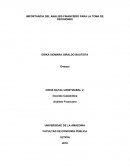 IMPORTANCIA DEL ANALISIS DE LOS EEFF