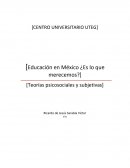 Educación en México ¿Es lo que merecemos?