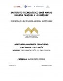 Periodos de conversión en agricultura orgánica