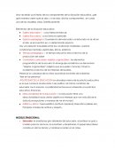 Elementos de a situación educativa