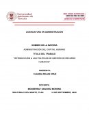 Introducción a las políticas de gestión de recurso humanos