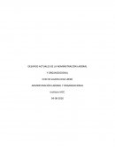 DESAFIOS ACTUALES DE LA ADMINISTRACIÓN LABORAL