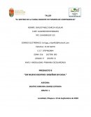 PRODUCTO 9 “UN NUEVO DESTINO: ENSEÑAR EN CASA.”