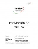 PROMOCIÓN DE VENTAS