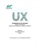 Manual Experiencia de Usuario