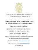 Exportaciones de arándanos frescos a Estados Unidos