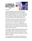 EL SISTEMA DE SALUD PERUANO ANTE EL COVID – 19