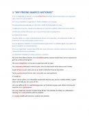 My friend Marco Antonio