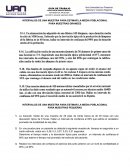 INTERVALOS DE UNA MUESTRA PARA ESTIMAR LA MEDIA POBLACIONAL