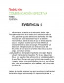 Evidencia 1 Comunicación Efectiva