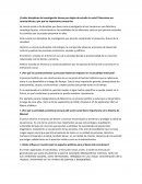 ¿Cuáles disciplinas de investigación tienen por objeto de estudio lo social?