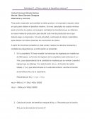 Actividad 2. ¿Cómo calculo el beneficio máximo?