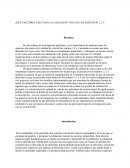 CALIDAD DE VIDA EN LOS ESTRATOS 1, 2 Y 3