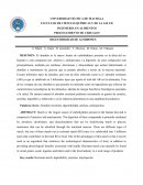 PROCESAMIENTO DE CEREALES. DIGESTIBILIDAD DE ALMIDONES