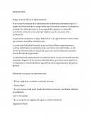 Origen y Evolución de la Administración