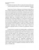 Papel de la ONU en la generación de paz mundial y seguridad humana en el contexto de la globalización comercial y política