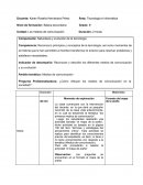 Plan de clase. Los medios de comunicación