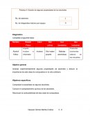 Alcoholes. Desarrollo de la práctica. Experimento 1: Solubilidad