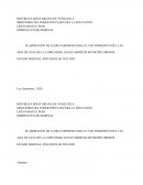 ELABORACIÓN DE CLORO JABONOSO PARA EL USO DOMESTICO