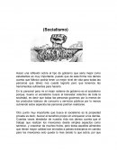 ENSAYO DE SOCIALISMO