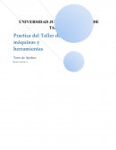 Practica taller maquinas y herramientas