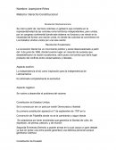 Costitucion Norteamericana y ecuatoriana