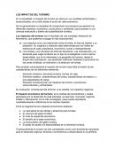 Impactos del Turismo