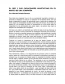 EL SER Y SUS CAPACIDADES ADAPTATIVAS EN EL MARCO DE UNA COMPAÑÍA