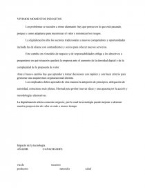 VIVIMOS MOMENTOS INSOLITOS. Página 1