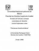 Percances automovilisticos