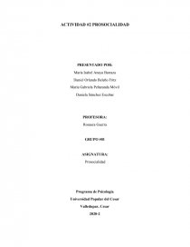 CATEGORIAS PROSOCIALES. Página 1