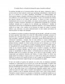 El modelo Rural y el desafío del desarrollo sujeto al modelo neoliberal