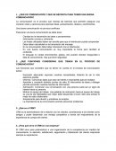 ¿Que es comunicación y que se necesita para tener una buena comunicación?