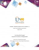 Desarrollo del lenguaje. Tarea 1