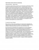 Opiniones acerca de las canciones