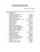 Elaboración de Estados Financieros