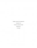 Normativa y gestión de calidad