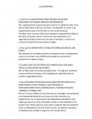 SEGURIDAD EN TRABAJO MINERO SUBTERRANEO