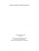 Desarrollo Actividad de Evaluación de Desempeño